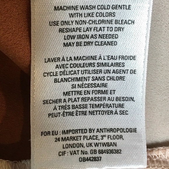 Little Yellow Button for Anthro Peplum Tunic XS - Picture 13 of 13